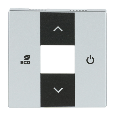 Wippe 2-fach links, mit Symbol "Play/Pause"   