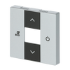 Wippe 2-fach links, mit Symbol "Play/Pause"   