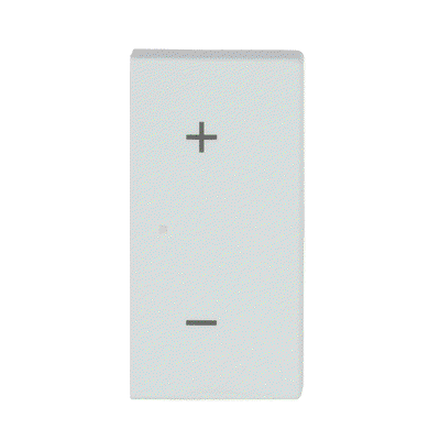 Wippe 2-fach rechts, mit Symbol "Volume"   