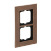 Abdeckrahmen 2-fach bronze - carat®   