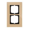 Abdeckrahmen 2-fach gold - carat®   