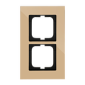 Abdeckrahmen 2-fach gold - carat®