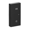 Wippe 2-fach links, mit Symbol "Play/Pause"   