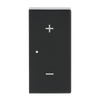 Wippe 2-fach rechts, mit Symbol "Volume"   