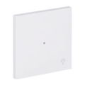 Wippe mit Aufdruck Symbol "Licht" mit kleiner transparenter Kalotte 1-fach