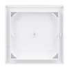 Wippe mit Aufdruck Symbol "Licht" 1-fach studioweiß - Busch-art linear®   