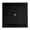 Wippe Symbol "Jalousie" 1-fach schwarz matt - Busch-art linear®   