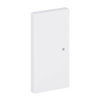 Wippe 2-fach links/rechts, ohne Bedruckung 2-fach studioweiß - Busch-art linear®