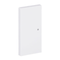 Wippe 2-fach links/rechts, ohne Bedruckung mit kleiner transparenter Kalotte