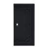 Wippe 2-fach links Symbol "Licht" 2-fach schwarz matt - Busch-art linear®