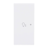 Wippe 2-fach links Symbol "Dimmen" 2-fach studioweiß - Busch-art linear®