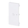 Wippe 2-fach links Symbol "Dimmen" 2-fach studioweiß - Busch-art linear®