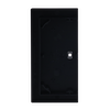 Wippe 2-fach rechts Symbol "Dimmen" 2-fach schwarz matt - Busch-art linear®   