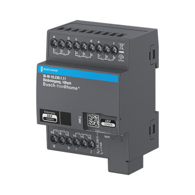 Binäreingang, 10-fach, 10-230 V, REG   