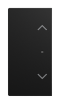 Wippe 2-fach links/rechts, mit Symbol "Jalousie" Busch-balance® SI