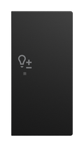 Wippe 2-fach rechts, mit Symbol "Dimmer" Busch-balance® SI