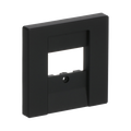 Zentralscheibe Multimedia 1-fach schwarz matt - Plattform 63 Plattform 63