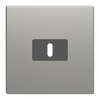 Zentralscheibe USB-C-Power-Netzteil-Einsatz 65Wpur edelstahl   