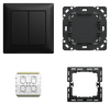 Friends of Hue Smart Switch Komplettset 4 Kan. Funk schwarz matt -