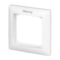 Abdeckrahmen mit Aufdruck Heizung 1-fach alpinweiß - Busch-balance® SI
