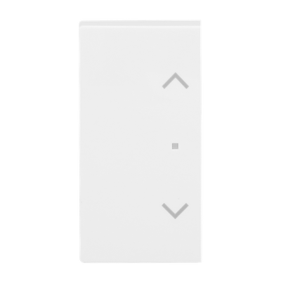 Wippe 2-fach links/rechts, mit Symbol "Jalousie"  Busch-balance® SI   