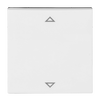 Busch-Jalousiecontrol® II Bedienelement mit Aufdruck Symbol "Pfeile" für