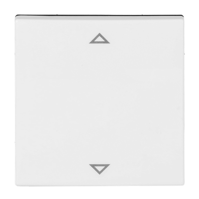 Busch-Jalousiecontrol® II Bedienelement mit Aufdruck Symbol "Pfeile" für