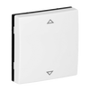 Busch-Jalousiecontrol® II Bedienelement mit Aufdruck Symbol "Pfeile" für