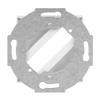 Zentralscheibe mit Tragring 25-polige D-Subminiatur-Steckverbinder 1-fach