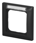 Abdeckrahmen 1-fach mit Sichtfenster Unverlierbar Busch-balance® SI
