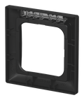 Abdeckrahmen 1-fach mit Sichtfenster Unverlierbar Busch-balance® SI