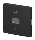Wippe mit Aufdruck Symbol "0 und 1" mit neutraler Kalotte für Schalter/Taster,