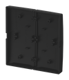 Wippe für Smart Switch 2-fach schwarz matt - Busch-balance® SI   