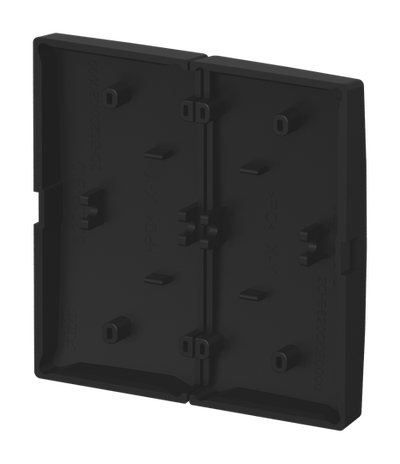 Wippe für Smart Switch 2-fach schwarz matt - Busch-balance® SI   