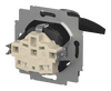 SCHUKO® Steckdosen-Einsatz Safety+ mit Klappdeckel ,