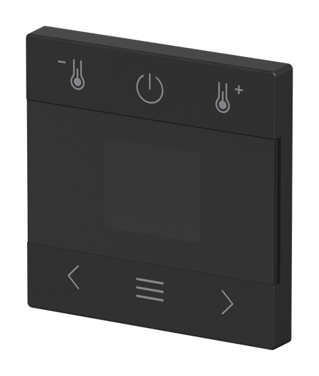 Zentralscheibe mit Aufdruck Symbole "Temperatur auf/ab, Power, links, Menü, – Bild 3 von 3
