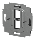 Zentralscheibe mit Tragring 2-fach, Modular-Jack Busch-balance® SI