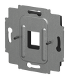 Zent.Sch.ModJack 1-f mit Tragring 1-fach, Modular-Jack Busch-balance® SI   