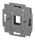 Zent.Sch.ModJack 1-f mit Tragring 1-fach, Modular-Jack Busch-balance® SI