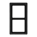 Abdeckrahmen 2-fach anthrazit - Allwetter 44® (IP44)