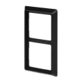 Abdeckrahmen 2-fach anthrazit - Allwetter 44® (IP44)