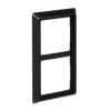 Abdeckrahmen 2-fach anthrazit - Allwetter 44® (IP44)   