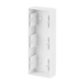 Aufputz-Gehäuse 3-fach alpinweiß - Busch-balance® SI