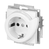 Busch-Servicesteckdose® SCHUKO® Steckdosen-Einsatz Safety+ alpinweiß -