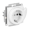Busch-Servicesteckdose® SCHUKO® Steckdosen-Einsatz Safety+ alpinweiß -