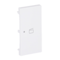 Wippe 2-fach rechts Symbol "Szene" mit kleiner transparenter Kalotte 2-fach