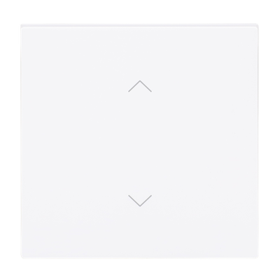 Wippe mit Aufdruck Symbol "Jalousie" für Smart Switch 1-fach studioweiß -