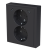 SCHUKO® USB-Doppelsteckdose Safety+ mit 2x USB C
