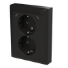 SCHUKO® USB-Doppelsteckdose Safety+ mit 2x USB C