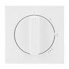Zentralscheibe mit Drehgriff mit Aufdruck Symbol "0-1-2-3" für Stufenschalter,